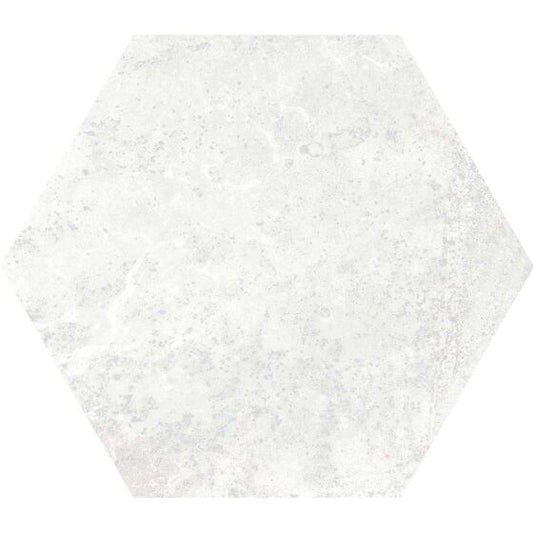 Hex Steel Glazed Porcelain Wall & Floor Tile 175x202mm