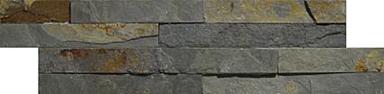 Multi Colour Split Face Slate Cladding 100x360mm