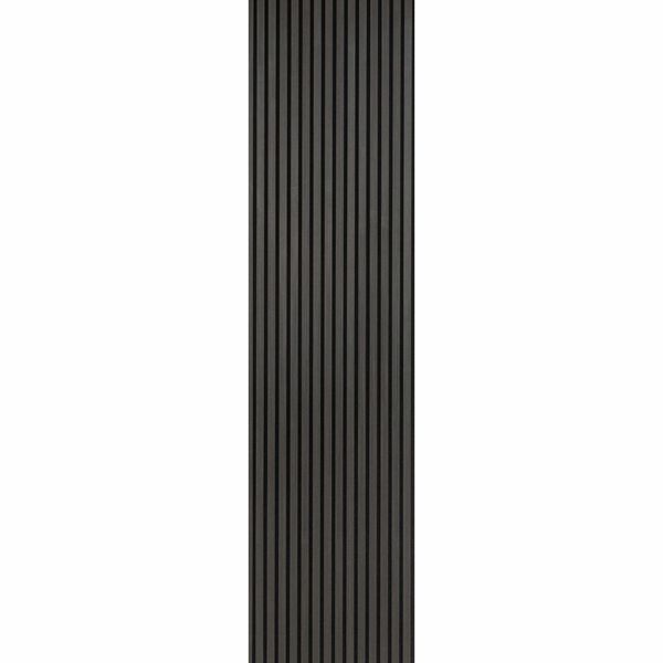 Noir Black Acoustic Wood Panel