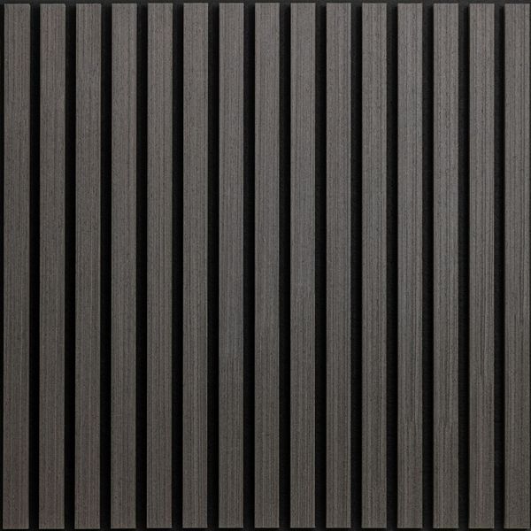 Noir Black Acoustic Wood Panel