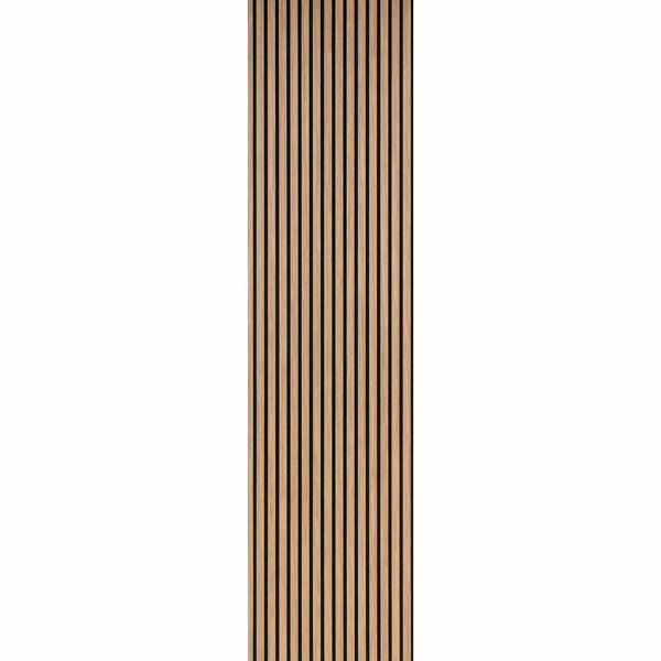 Smoked Oak Square Acoustic Wood Slat Panel